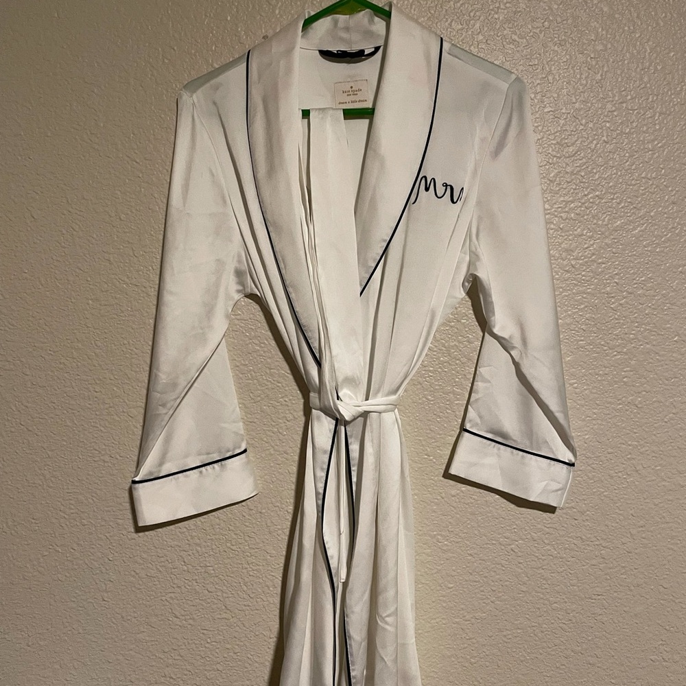 Kate Spade “Mrs” Satin Robe